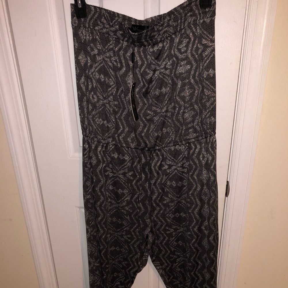 Strapless romper